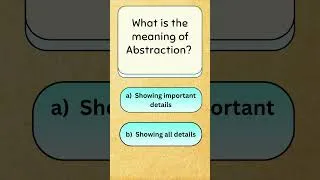 Thumbnail: 99% Java Beginners Get Abstraction Wrong! 😱 | Java MCQ #shorts oops