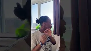 Thumbnail: ROCKING THE PROTECTIVE STYLE! #shortvideos #dayinmylife #minimakeover #braids #naturalhair #haircare