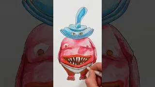 Thumbnail: Binky Drinky Drawing | Dark Pals  #drawing #darkpals #art #horror #painting