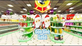 Thumbnail: goo goo gaga meme - Supermarket in 360° Video | VR | ( GoGo GaGa Santa meme ) #Shorts