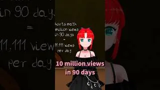 Thumbnail: Misty Kathrine Does the Math on New Shorts Requirements #VTuber #ENVTuber #MistyKathrine #Shorts