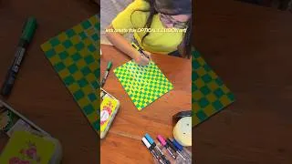 Thumbnail: let’s CREATE this optical illusion ART together✨🖼️🎨 #minivlog