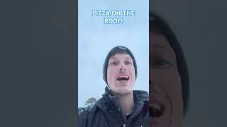Thumbnail: Pizza on the roof!! 🍕❄️