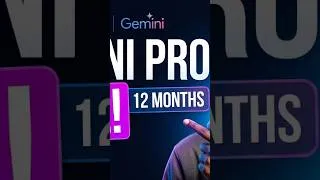 Thumbnail: Google Itanze Amahirwe  How to Get Gemini Pro FREE for 1 Year! 🤯