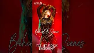 Thumbnail: FINE ART FASHION PHOTOSHOOT | Behind The Scenes | How I designed my model's body with LED string