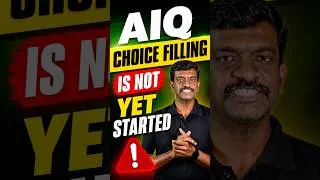 Thumbnail: AIQ Round 1 Choice Filling Not Started - Mizpah Academy