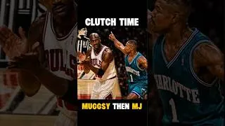 Thumbnail: Michael Jordan BEATS Hornets Buzzer 🐐😱 #shorts