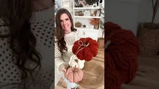 Thumbnail: Cozy Cottage Cable Pumpkin