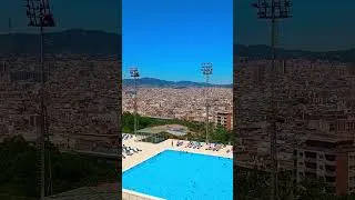 Thumbnail: Looking for a bar/pool with a nice view in Barcelona? #barlife #montjuic #views