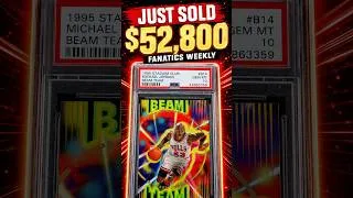 Thumbnail: Michael Jordan Beam Team PSA 10 Just Sold for $52,800! 🤯