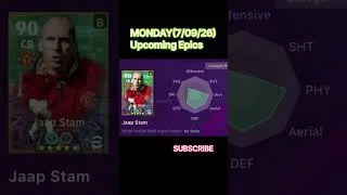 Thumbnail: Upcoming Epics of Monday(07/09/26) #efootball #efootball2027 #pes #shorts