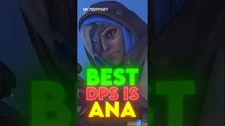 Thumbnail: SUPPORT ANA ❌️ DPS ANA ✅️  #overwatch #gaming