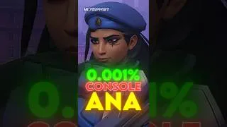 Thumbnail: 0.001% Console Ana #overwatch #gaming