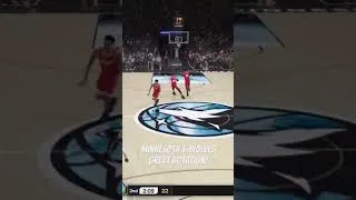 Thumbnail: T-WOLVES ROTATION LEADS TO RANDLE 3-POINTER!