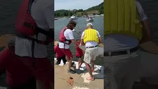 Thumbnail: Built to float? Cardboard boats race at Grand Haven’s Coast Guard Festival