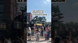 Thumbnail: Morgan Wallen fans arrive at Michigan Stadium in Ann Arbor