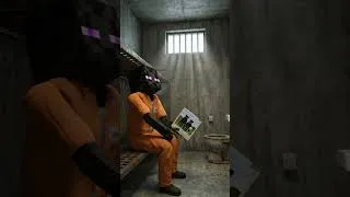 Thumbnail: Enderman's Prison  adventure 🔔  #minecraft #viral #animation