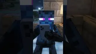 Thumbnail: he Tragic Story of an Enderman 💔 #shorts #minecraft #sad