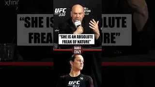 Thumbnail: Dana White on Bella Mir 'She is an absolute FREAK OF NATURE"  #ufc #BellaMir #danawhite
