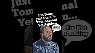 Thumbnail: Jon Jones Yet Again Is Making Excuses and Ducking Aspinall #jonjones #shorts