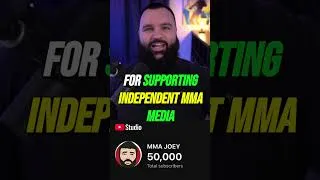 Thumbnail: Thank you for supporting independent MMA media!! 50k