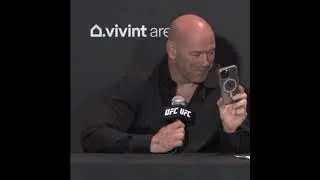 Thumbnail: 👀Ariel Helwani FaceTime's Dana White in the middle of a presser