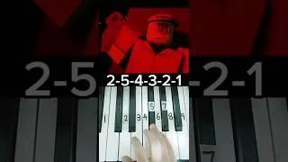 Thumbnail: Ready or Not c00lkid Chase Theme (easy piano tutorial 🎹)#shorts