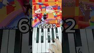 Thumbnail: The Amazing Digital Circus Theme Piano Tutorial 🎹.#shorts