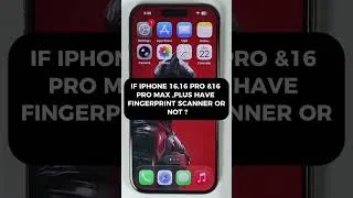 Thumbnail: ✨iPhone 16 have Fingerprint Lock? (touch id iphone 16)