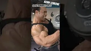Thumbnail: Kevin Levrone 100lb Dumbbell Curls | 2000 #bodybuilding #motivation #mrolympia