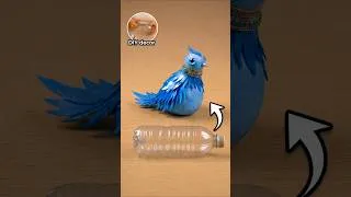 Thumbnail: Amazing DIY Plastic Bottle Upcycle! #shorts ✨