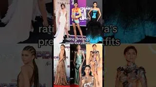Thumbnail: rating zendaya’s press tour outfits 👠