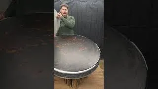 Thumbnail: Rare Swamp Wood + Resin Table  #epoxyresin #woodworking #resin