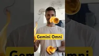 Thumbnail: I turn three apples into fireballs with Google’s new Gemini Omni AI video model! #geminiomni