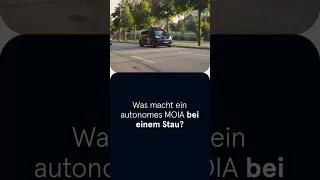 Thumbnail: Was macht ein autonomes #MOIA bei einem Stau? #AutonomesFahren #mobilitätderzukunft