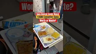 Thumbnail: Vande Bharat Executive Class Ka Sach  ₹2400 Ka Full Breakdown || Worth It Ya Waste? #indianrailways