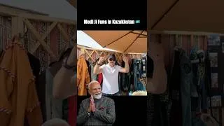 Thumbnail: Modi Ji Fever in Kazakhstan 🇰🇿 ❤️