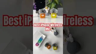 Thumbnail: Best Wireless Mic for iPhone in 2026 - DJI Mic Mini vs Lark M2s vs Lark M2