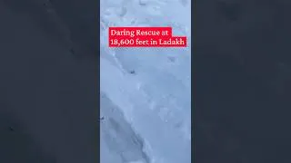 Thumbnail: WATCH - CRAZY RESCUE VIDEO BY ARMY AT 18000 Ft in Ladakh #indianarmy #ladakh #himalayas