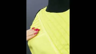 Thumbnail: How to sew a interesting neckline design