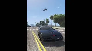 Thumbnail: GTA V Knight Rider KITT Epic 5 Star Police Chase Chaos | Michael Jackson Smooth Criminal!