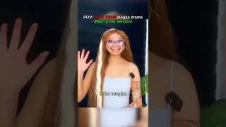 Thumbnail: POV: LEAH ASHE & megan plays drama (Mom & Kid Version)