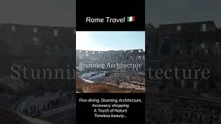 Thumbnail: The Best of Rome in 30 Seconds 🇮🇹　３日間ローマの旅