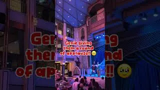 Thumbnail: Genie Crashes His Own Song on the Disney Treasure 🤩✨🩵