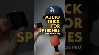 Thumbnail: Filmmaking Tip to Capture Perfect Audio #filmmaking #audio #cinematography