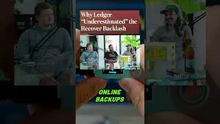 Thumbnail: Trezor VS Ledger Crypto Wallets #shorts