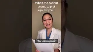Thumbnail: Medical Student Problems: When the Patient Plots Against You #Shorts