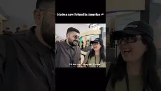 Thumbnail: Made a new friend in America 🙋‍♀️🇺🇸