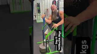 Thumbnail: Day 11 Up Pressure 143lbs/64.9kgs #armwrestling #worldchampion #letsgo #phil413