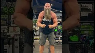 Thumbnail: Pretty good shoulder PUMP for a 5 minute 5 sets of 30 workout 💪💯 #armwrestling #worldchampion
